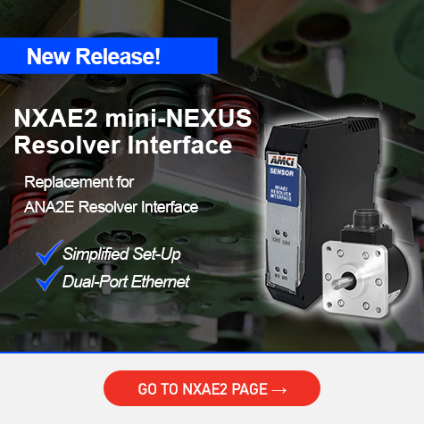 NXAE2 replacement for ANA2E resolver interface ethernet