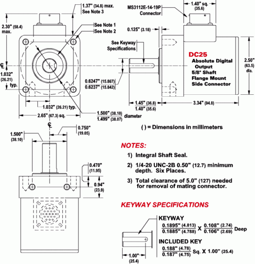 DC25F-X5XXXS - 5/8